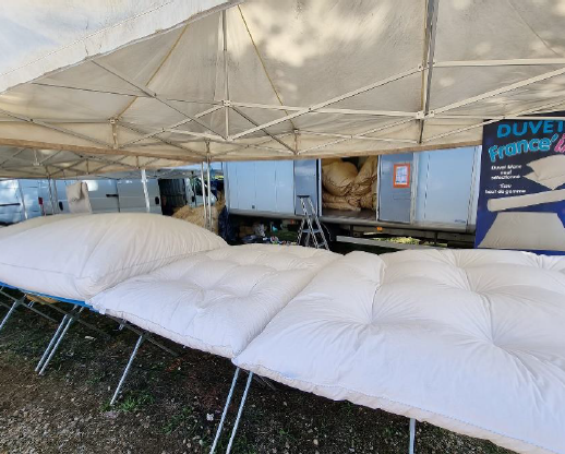 marché les duvets du berry
